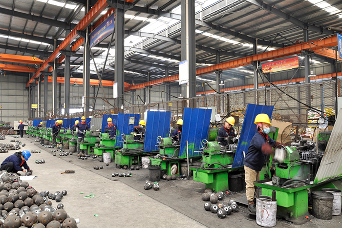 银川网架锥头车间